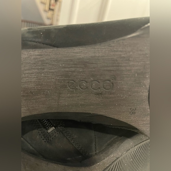 ECCO black weathered look size 38 - Picture 6 of 7